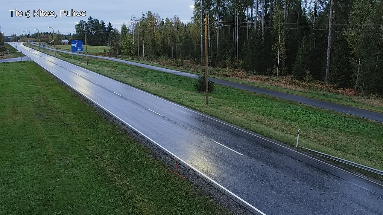 Kelikamerat Kuva Tie 6 Kitee, Puhos, Kitee, Pohjois-Karjala