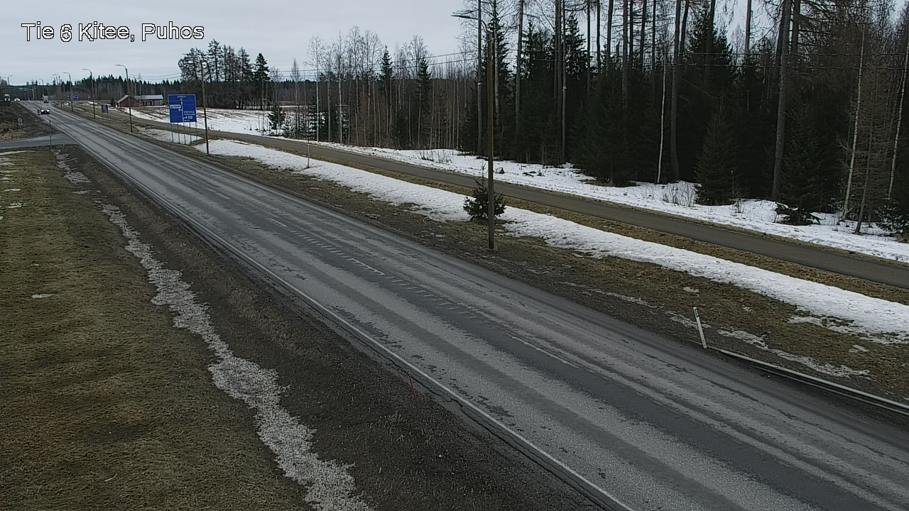 Kelikamerat Kuva Tie 6 Kitee, Puhos, Kitee, Pohjois-Karjala