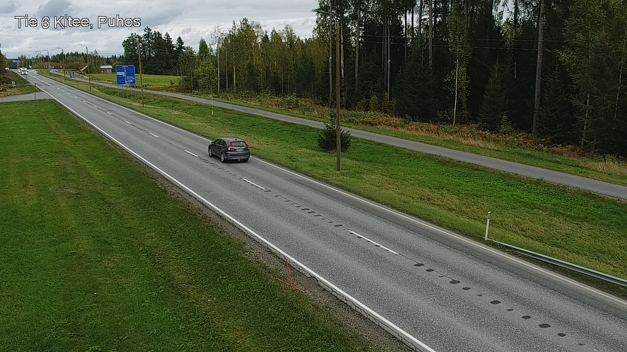 Kelikamerat Kuva Tie 6 Kitee, Puhos, Kitee, Pohjois-Karjala