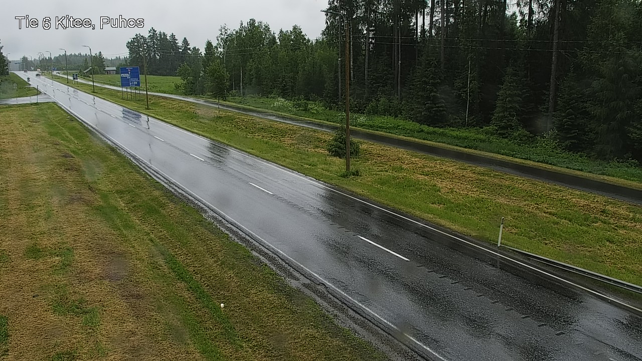 Kelikamerat Kuva Tie 6 Kitee, Puhos, Kitee, Pohjois-Karjala