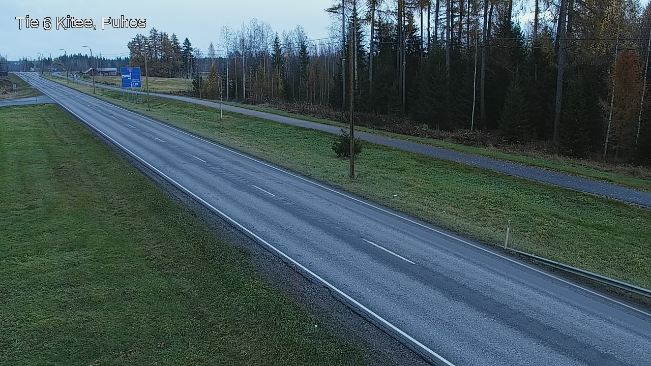 Kelikamerat Kuva Tie 6 Kitee, Puhos, Kitee, Pohjois-Karjala