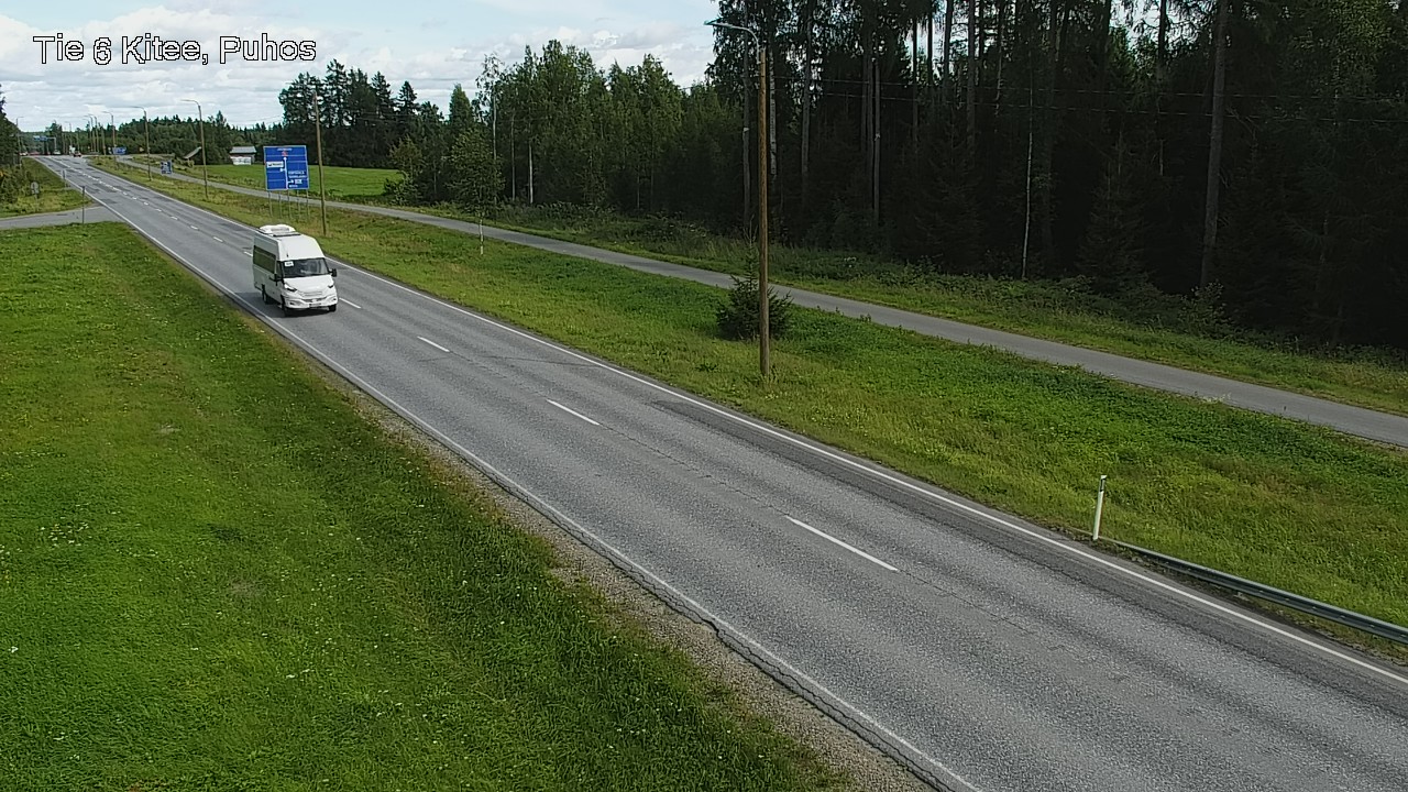 Kelikamerat Kuva Tie 6 Kitee, Puhos, Kitee, Pohjois-Karjala