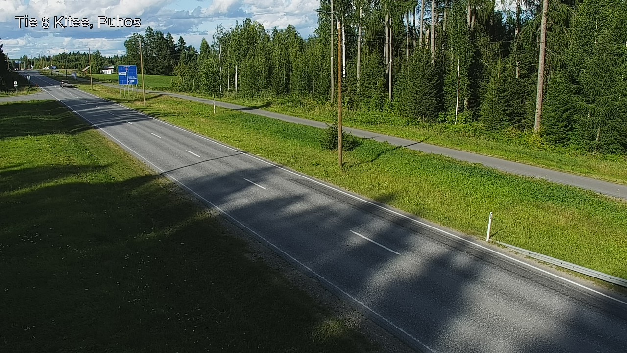 Kelikamerat Kuva Tie 6 Kitee, Puhos, Kitee, Pohjois-Karjala