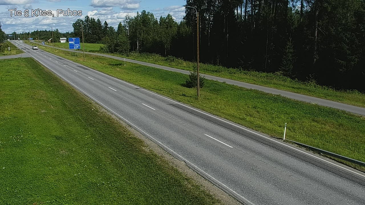Kelikamerat Kuva Tie 6 Kitee, Puhos, Kitee, Pohjois-Karjala
