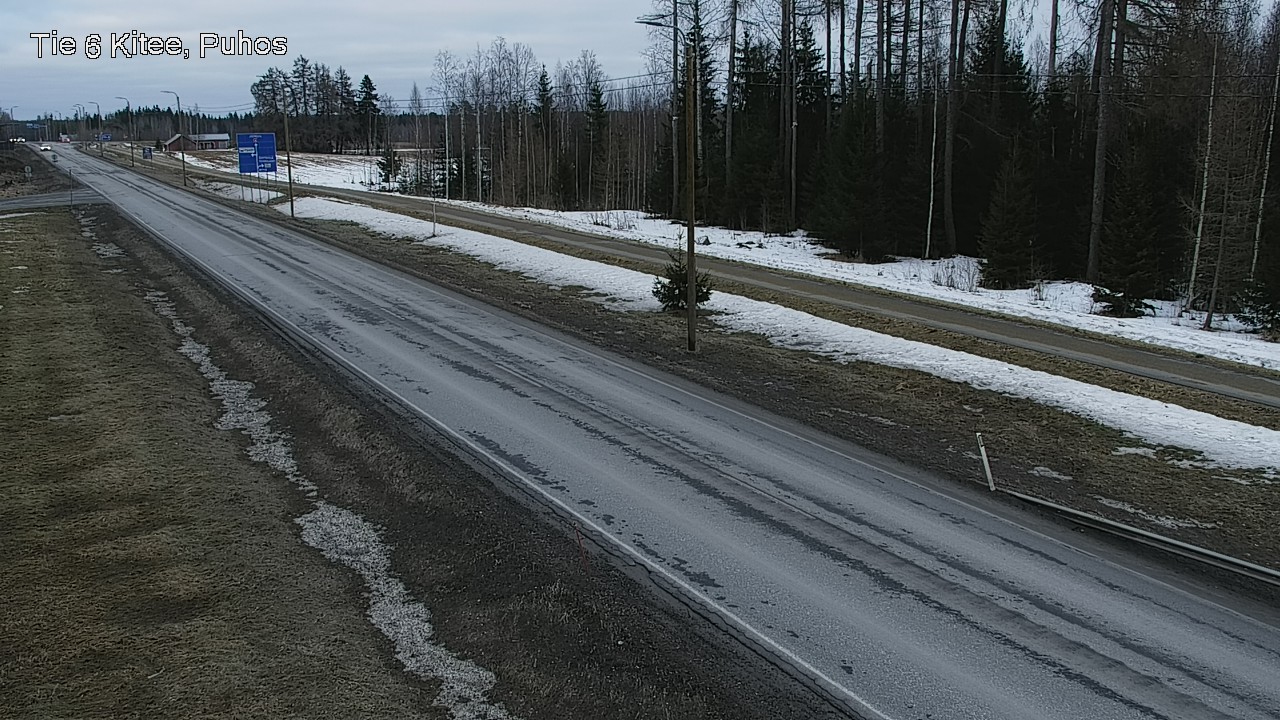 Kelikamerat Kuva Tie 6 Kitee, Puhos, Kitee, Pohjois-Karjala