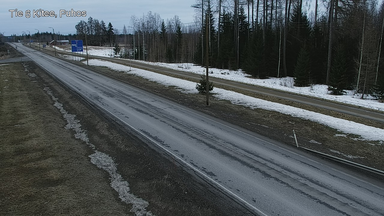 Kelikamerat Kuva Tie 6 Kitee, Puhos, Kitee, Pohjois-Karjala