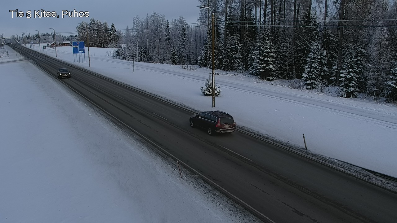 Kelikamerat Kuva Tie 6 Kitee, Puhos, Kitee, Pohjois-Karjala