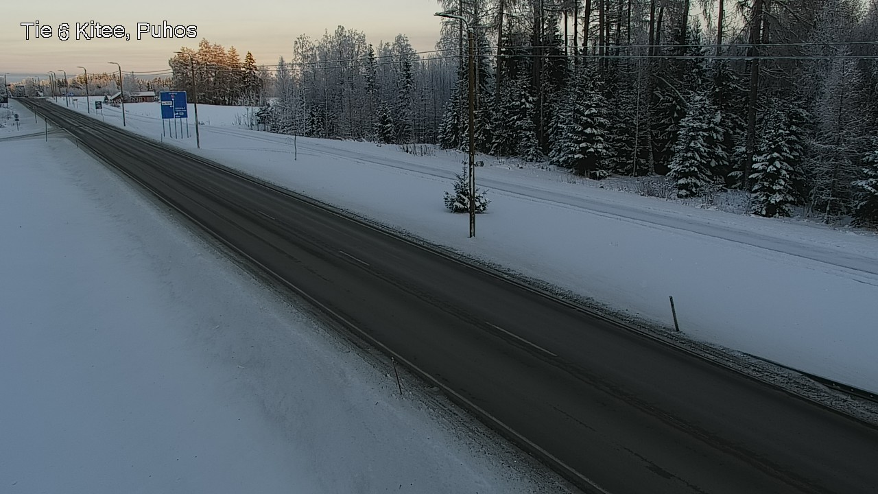 Kelikamerat Kuva Tie 6 Kitee, Puhos, Kitee, Pohjois-Karjala
