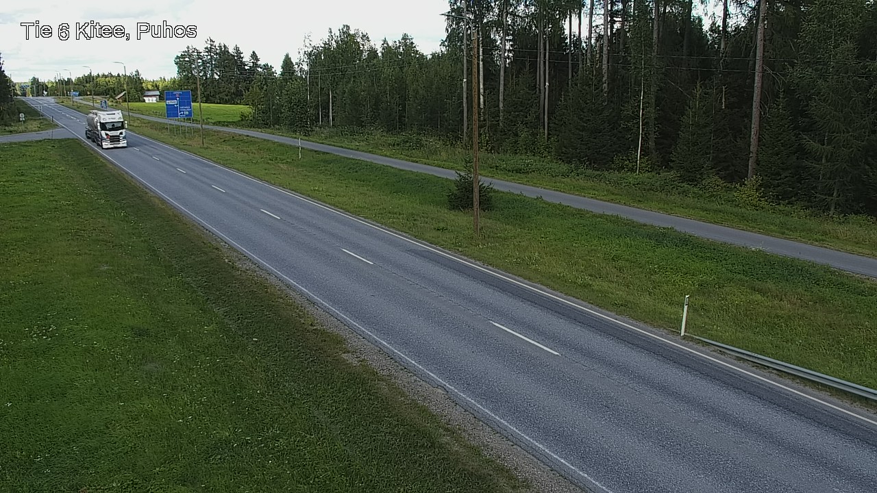 Kelikamerat Kuva Tie 6 Kitee, Puhos, Kitee, Pohjois-Karjala