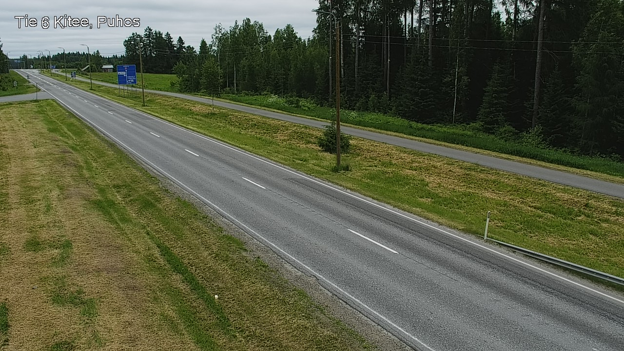 Kelikamerat Kuva Tie 6 Kitee, Puhos, Kitee, Pohjois-Karjala