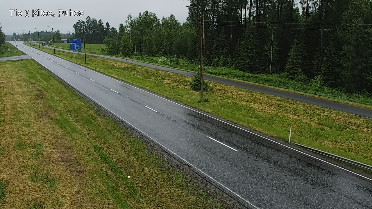 Kelikamerat Kuva Tie 6 Kitee, Puhos, Kitee, Pohjois-Karjala