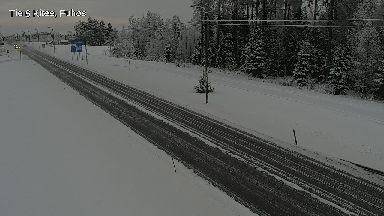 Kelikamerat Kuva Tie 6 Kitee, Puhos, Kitee, Pohjois-Karjala