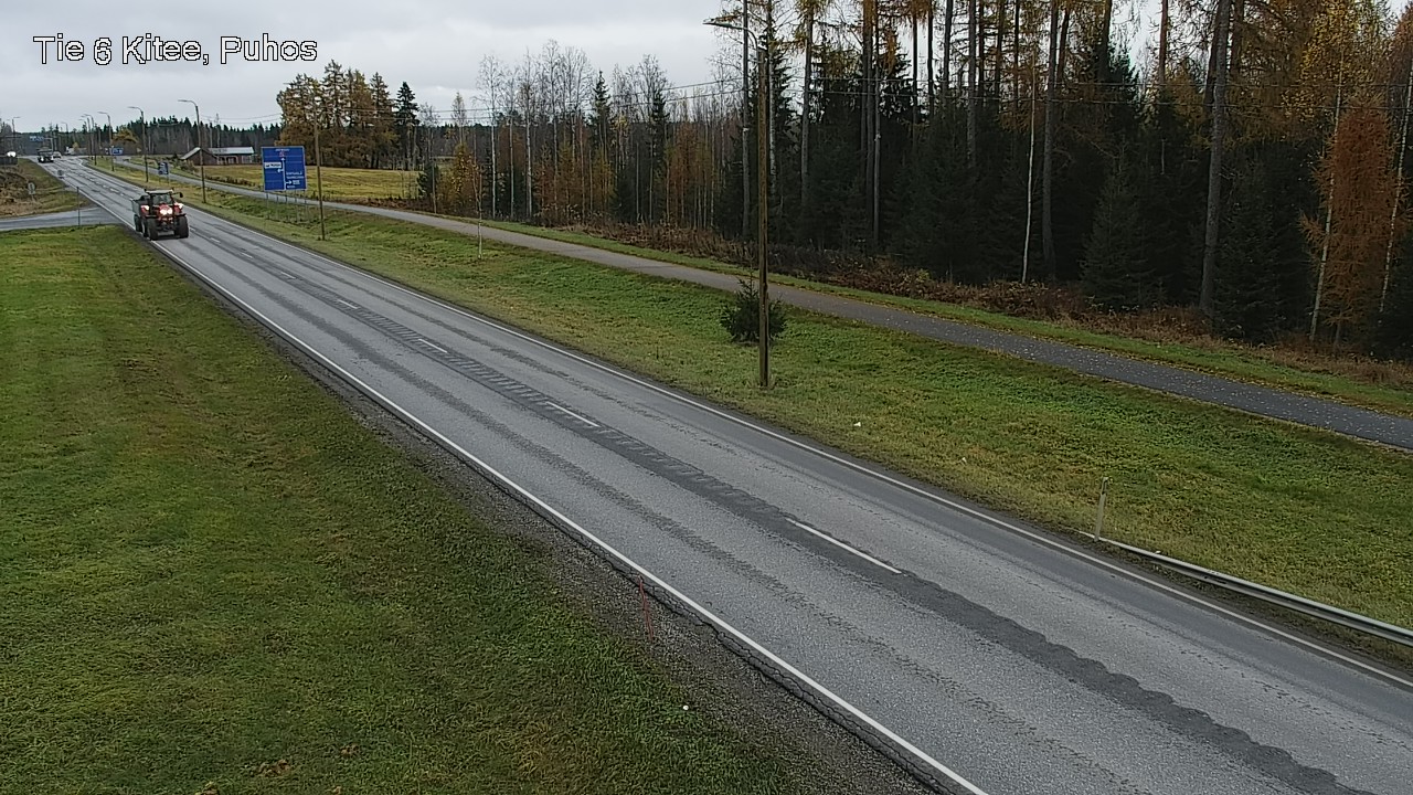 Kelikamerat Kuva Tie 6 Kitee, Puhos, Kitee, Pohjois-Karjala