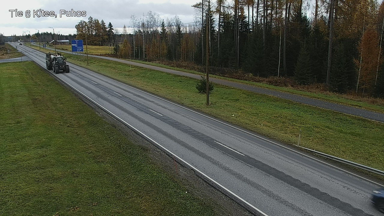 Kelikamerat Kuva Tie 6 Kitee, Puhos, Kitee, Pohjois-Karjala