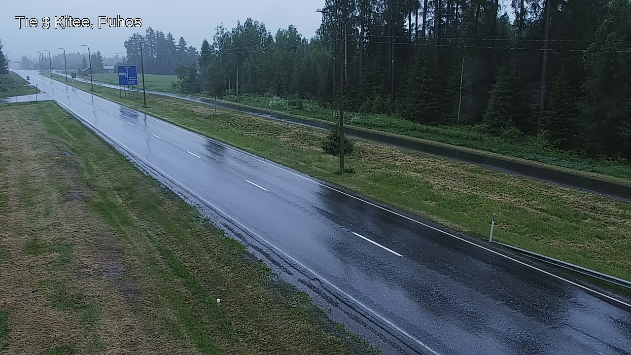 Kelikamerat Kuva Tie 6 Kitee, Puhos, Kitee, Pohjois-Karjala