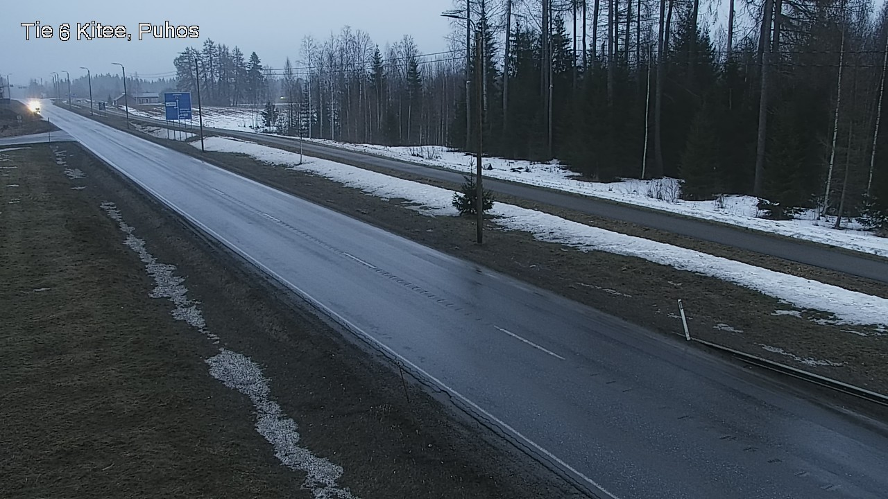 Kelikamerat Kuva Tie 6 Kitee, Puhos, Kitee, Pohjois-Karjala