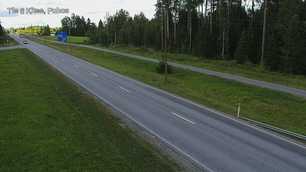 Kelikamerat Kuva Tie 6 Kitee, Puhos, Kitee, Pohjois-Karjala