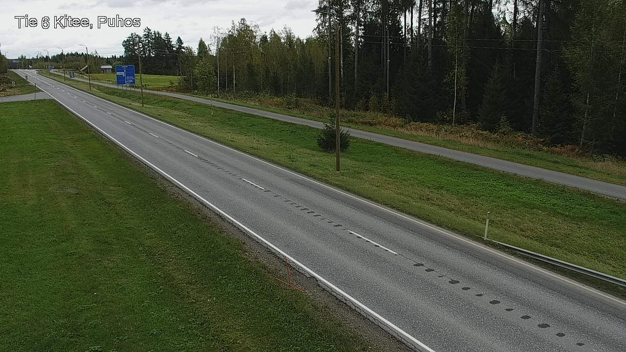 Kelikamerat Kuva Tie 6 Kitee, Puhos, Kitee, Pohjois-Karjala