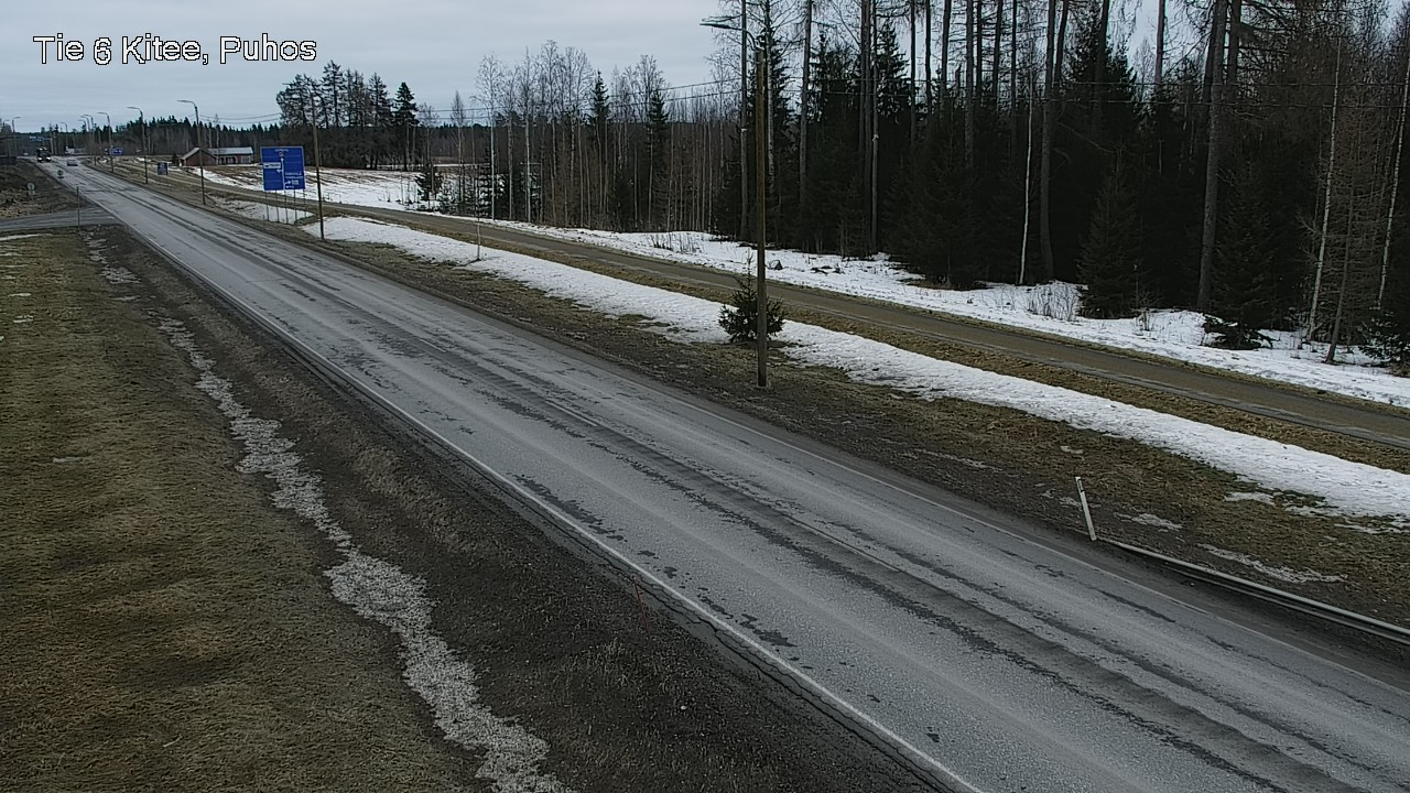 Kelikamerat Kuva Tie 6 Kitee, Puhos, Kitee, Pohjois-Karjala