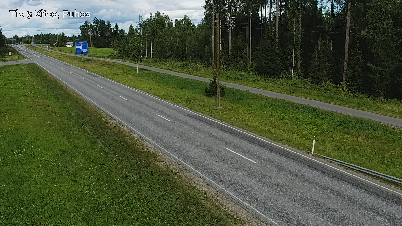 Kelikamerat Kuva Tie 6 Kitee, Puhos, Kitee, Pohjois-Karjala
