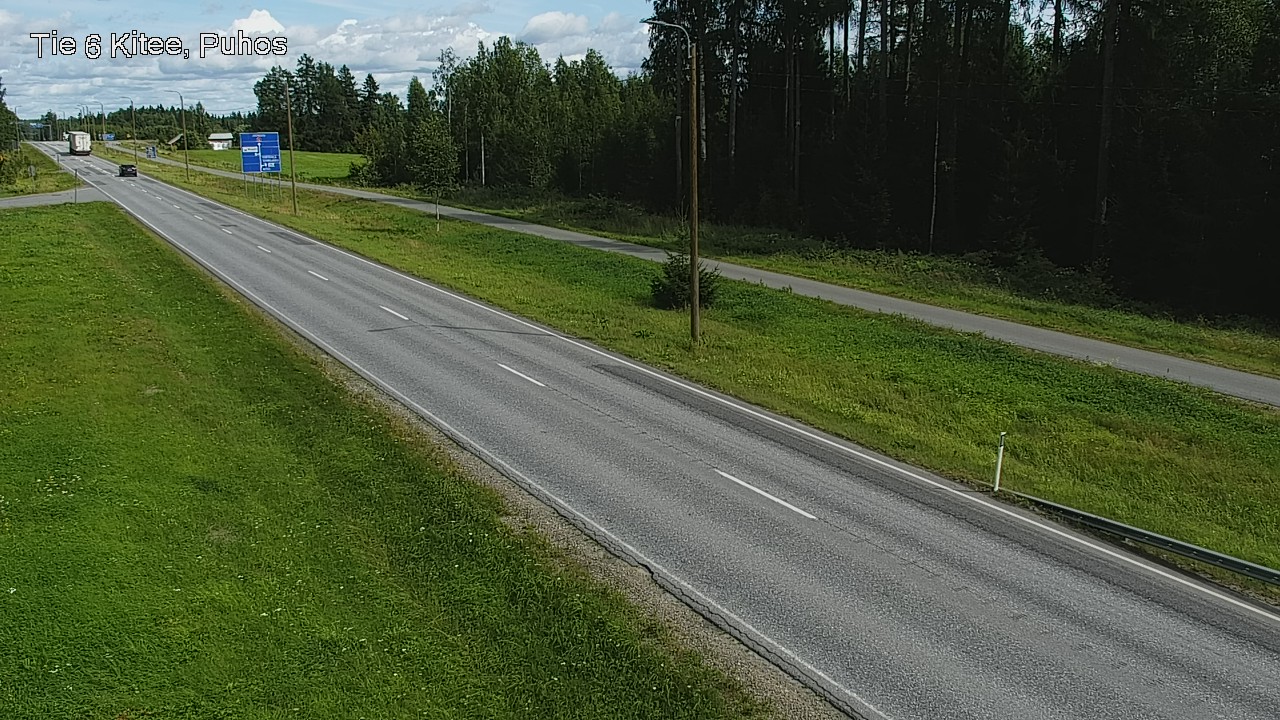 Kelikamerat Kuva Tie 6 Kitee, Puhos, Kitee, Pohjois-Karjala