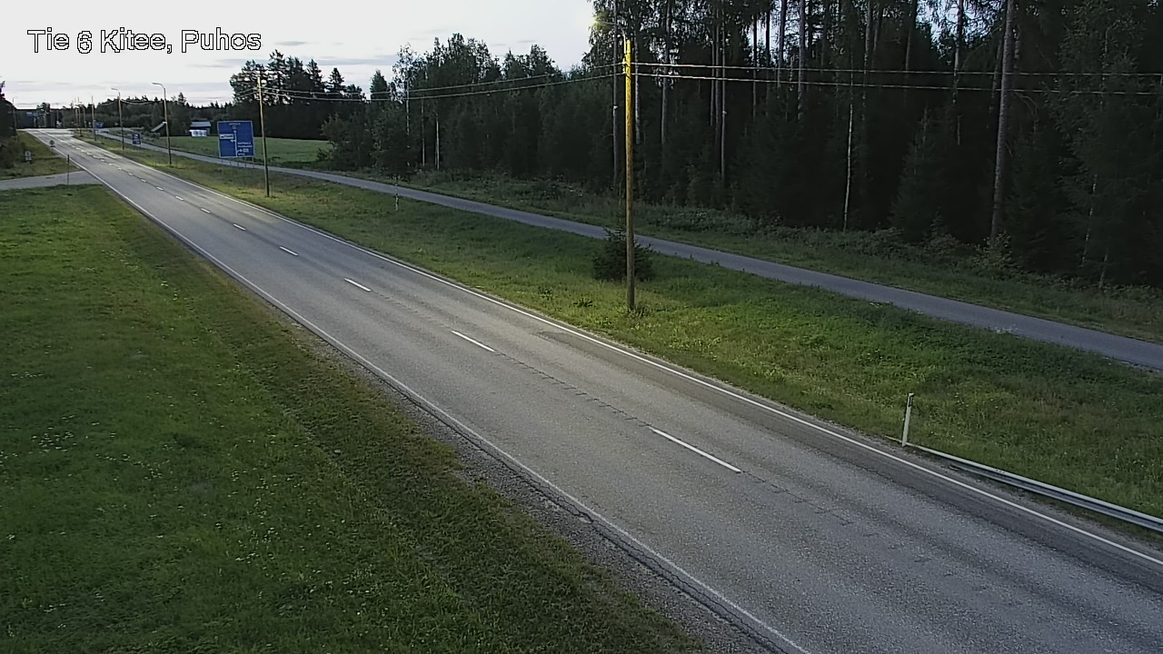 Kelikamerat Kuva Tie 6 Kitee, Puhos, Kitee, Pohjois-Karjala