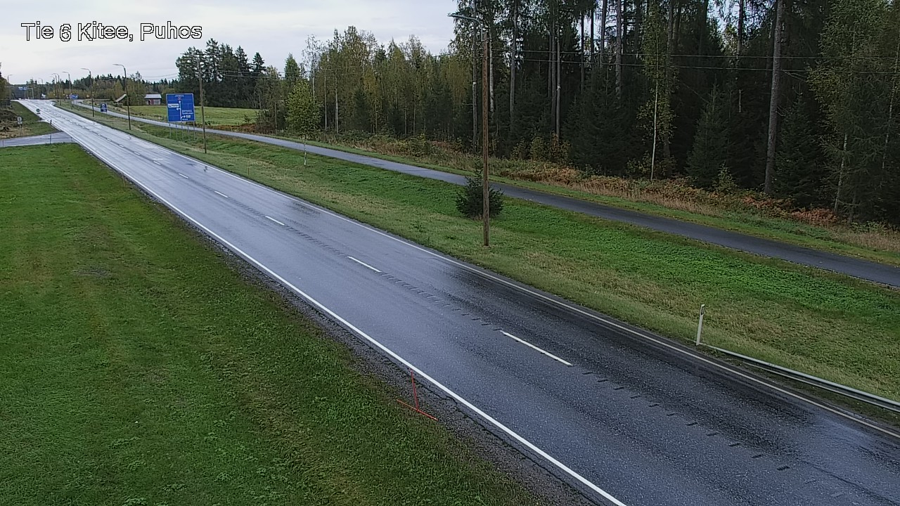 Kelikamerat Kuva Tie 6 Kitee, Puhos, Kitee, Pohjois-Karjala