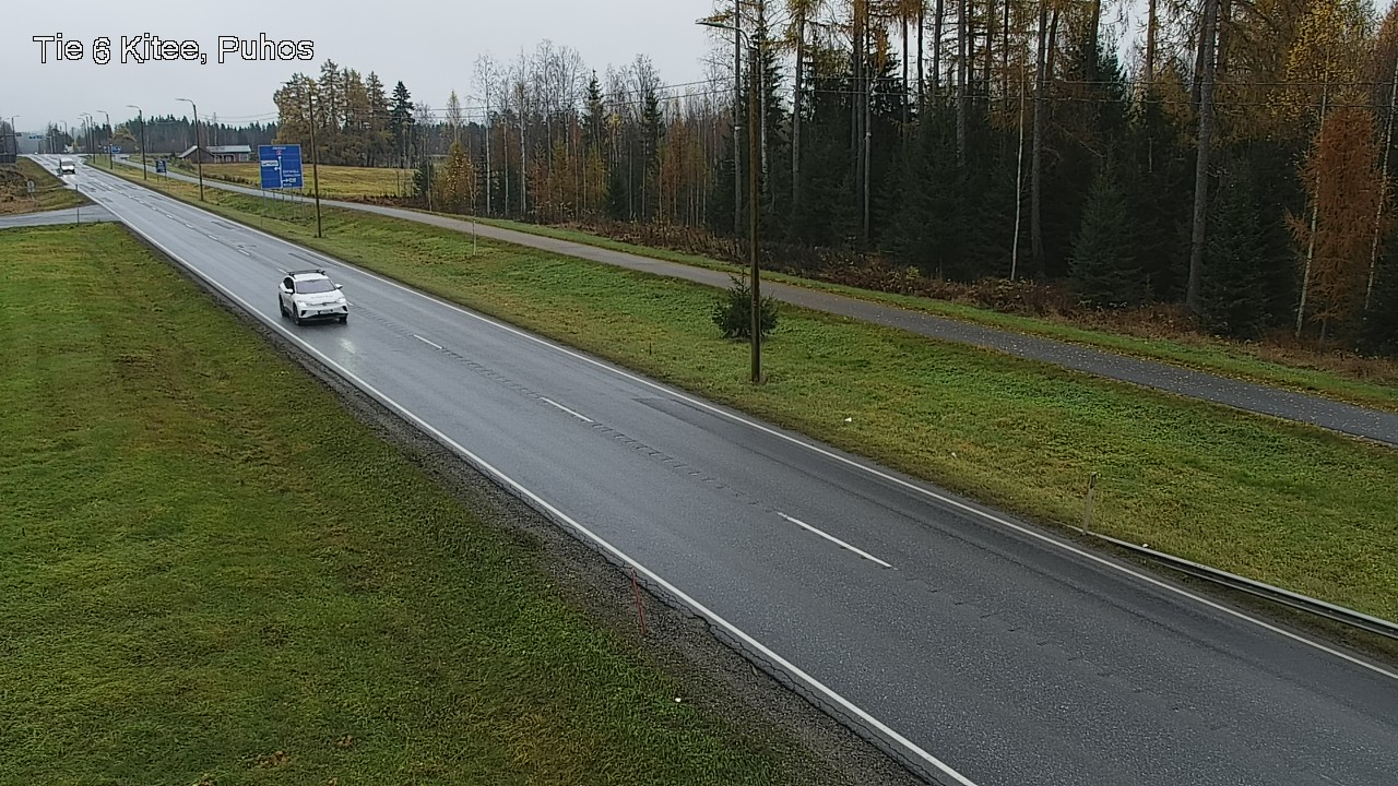 Kelikamerat Kuva Tie 6 Kitee, Puhos, Kitee, Pohjois-Karjala