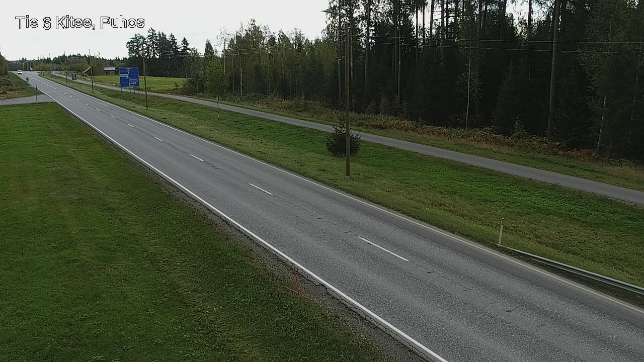 Kelikamerat Kuva Tie 6 Kitee, Puhos, Kitee, Pohjois-Karjala
