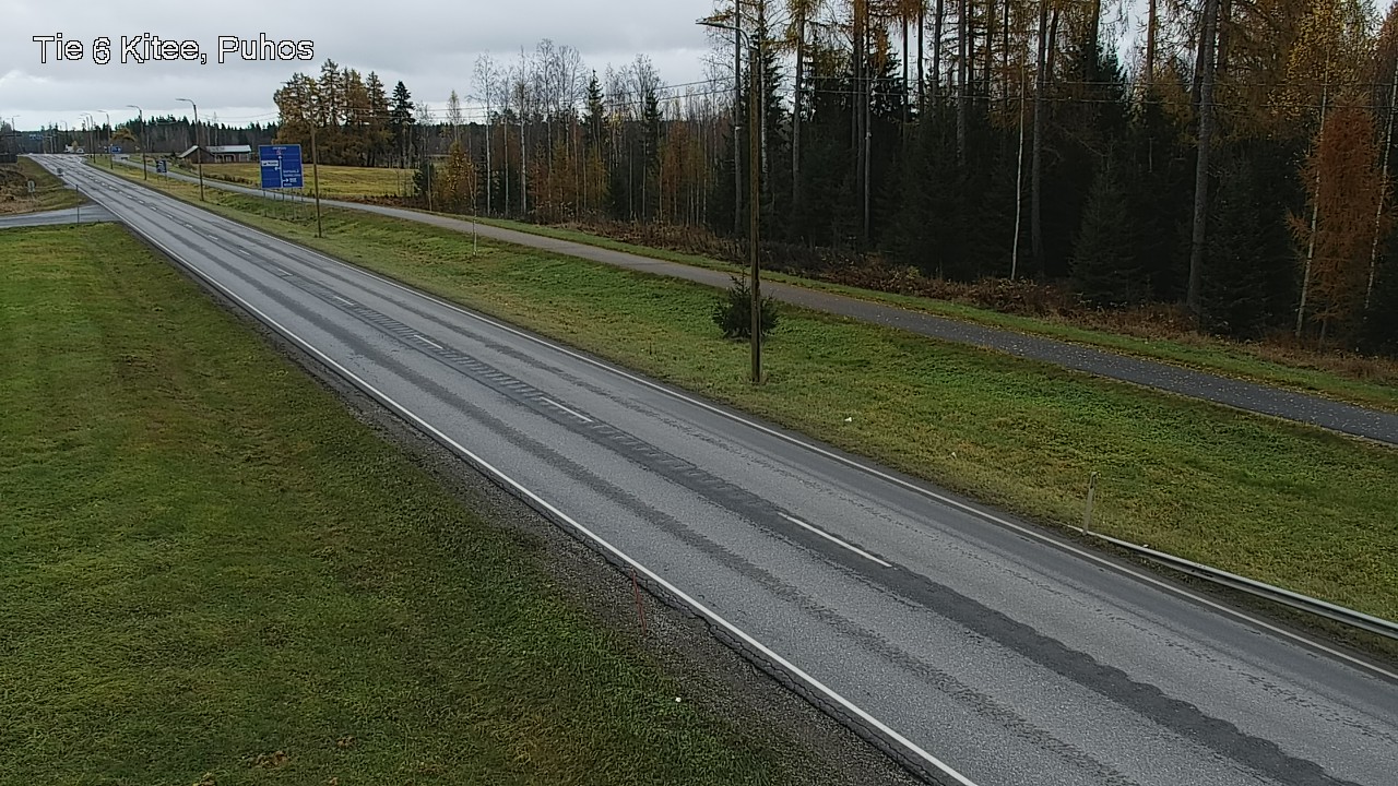 Kelikamerat Kuva Tie 6 Kitee, Puhos, Kitee, Pohjois-Karjala