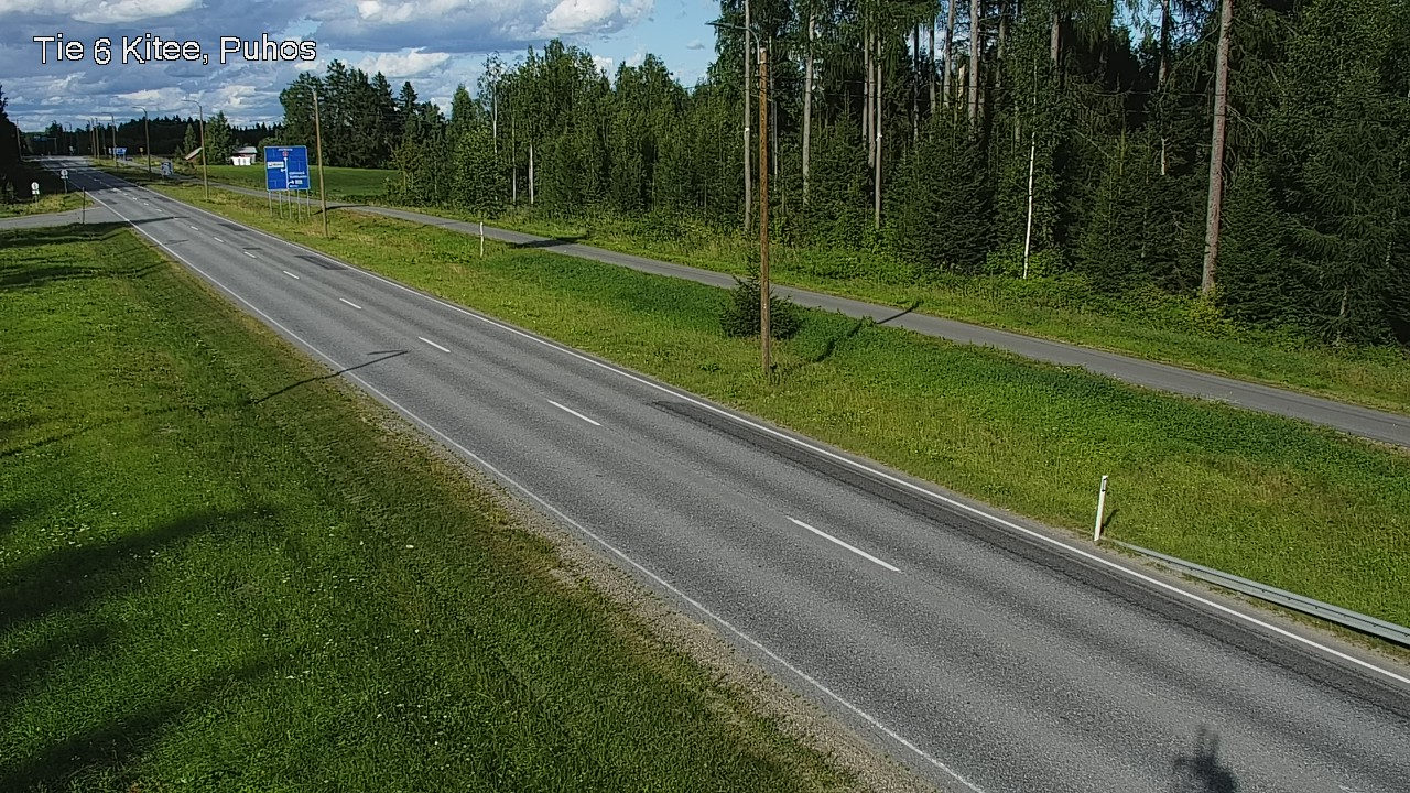 Kelikamerat Kuva Tie 6 Kitee, Puhos, Kitee, Pohjois-Karjala