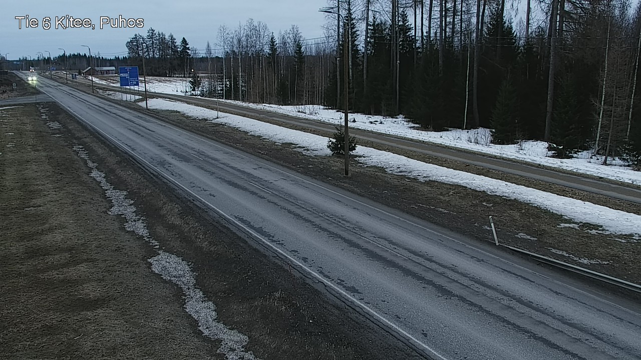 Kelikamerat Kuva Tie 6 Kitee, Puhos, Kitee, Pohjois-Karjala