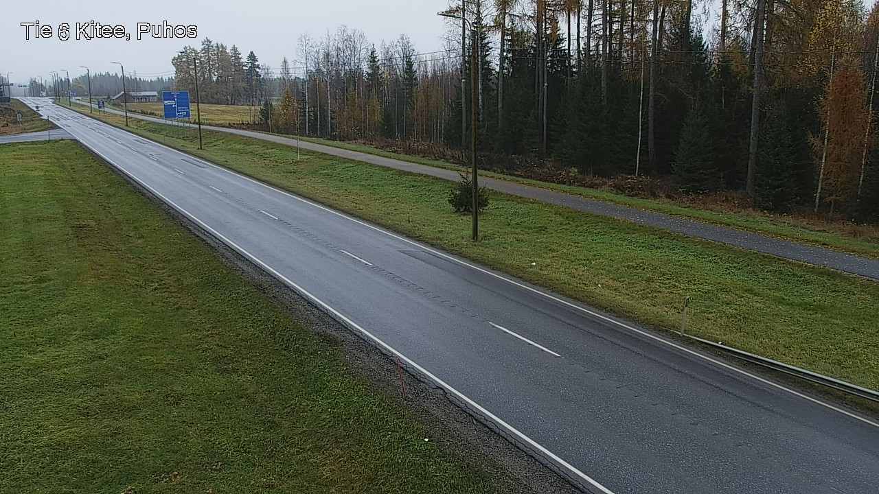 Kelikamerat Kuva Tie 6 Kitee, Puhos, Kitee, Pohjois-Karjala