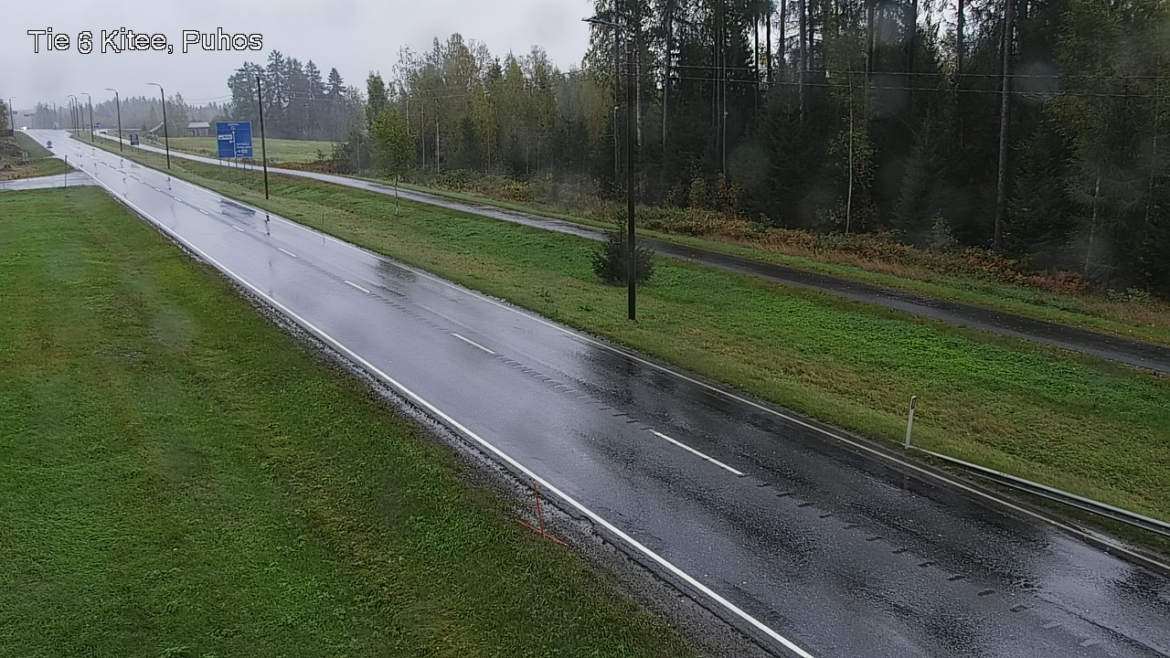 Kelikamerat Kuva Tie 6 Kitee, Puhos, Kitee, Pohjois-Karjala