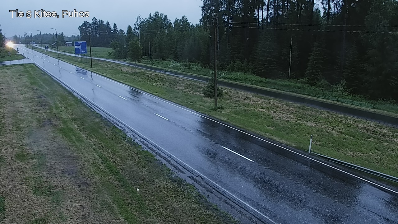 Kelikamerat Kuva Tie 6 Kitee, Puhos, Kitee, Pohjois-Karjala
