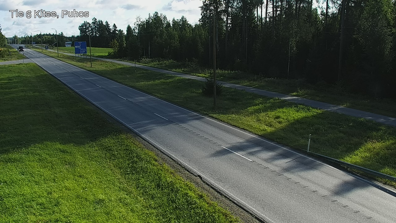 Kelikamerat Kuva Tie 6 Kitee, Puhos, Kitee, Pohjois-Karjala