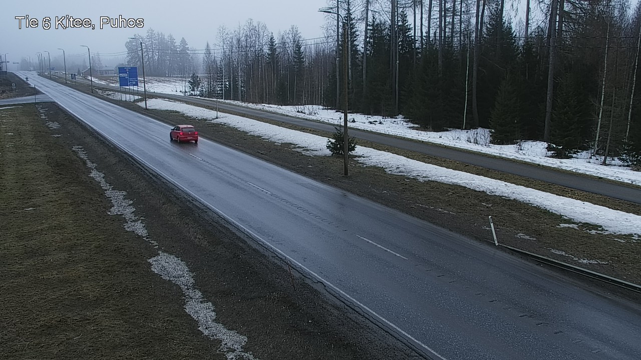 Kelikamerat Kuva Tie 6 Kitee, Puhos, Kitee, Pohjois-Karjala