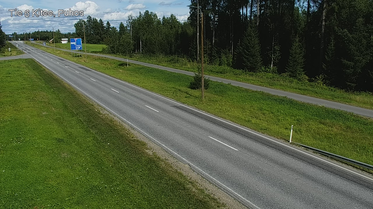 Kelikamerat Kuva Tie 6 Kitee, Puhos, Kitee, Pohjois-Karjala
