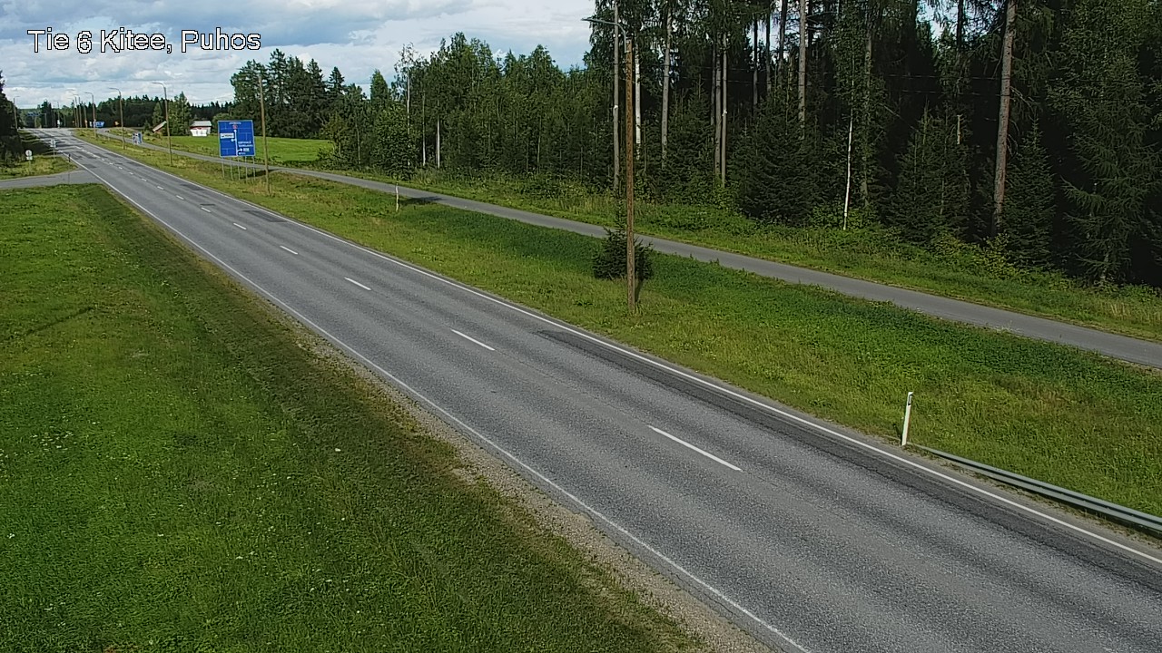 Kelikamerat Kuva Tie 6 Kitee, Puhos, Kitee, Pohjois-Karjala