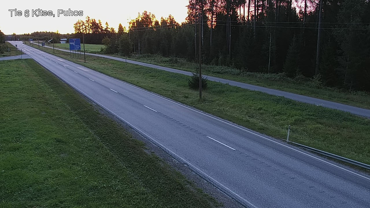 Kelikamerat Kuva Tie 6 Kitee, Puhos, Kitee, Pohjois-Karjala