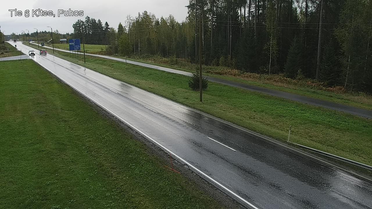 Kelikamerat Kuva Tie 6 Kitee, Puhos, Kitee, Pohjois-Karjala