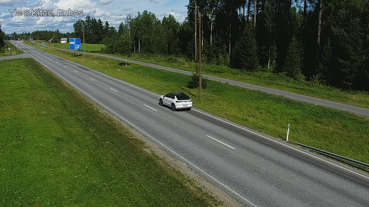 Kelikamerat Kuva Tie 6 Kitee, Puhos, Kitee, Pohjois-Karjala