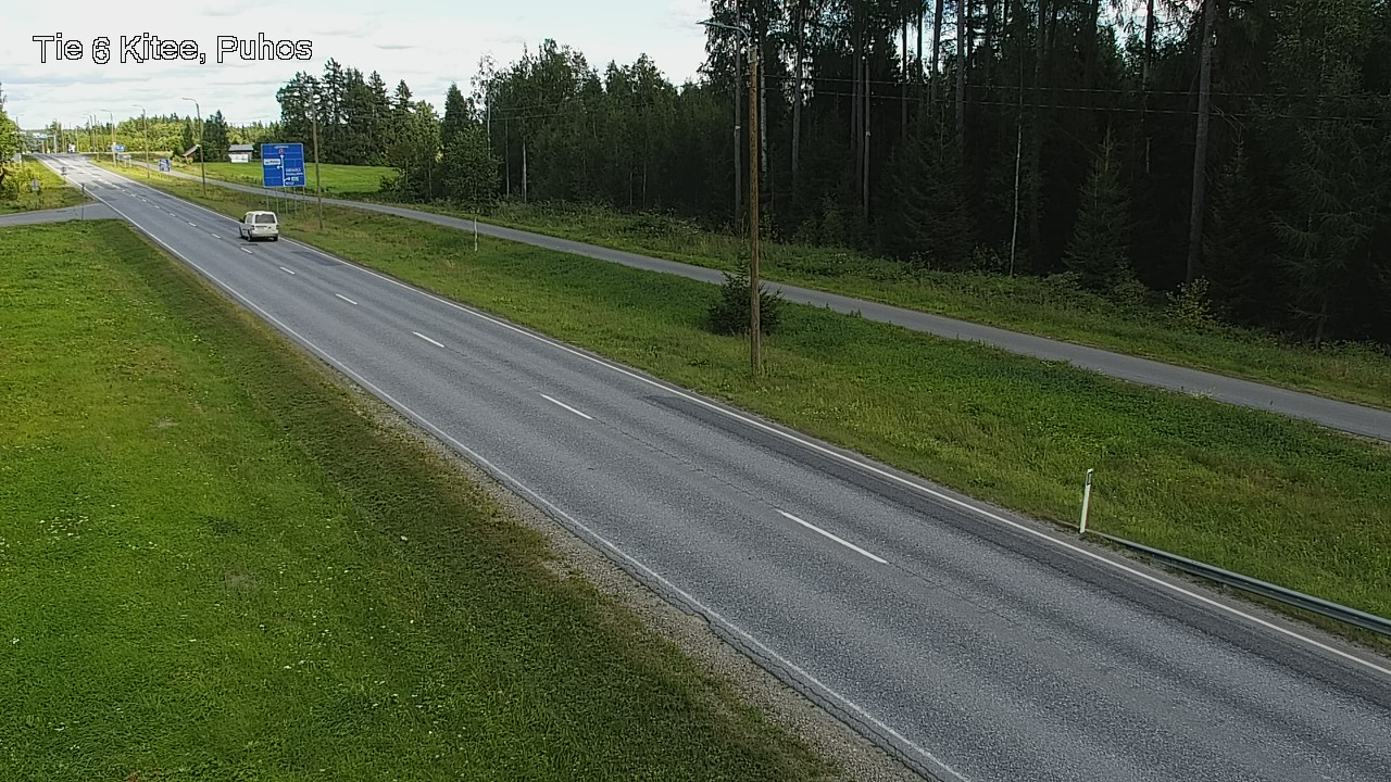 Kelikamerat Kuva Tie 6 Kitee, Puhos, Kitee, Pohjois-Karjala