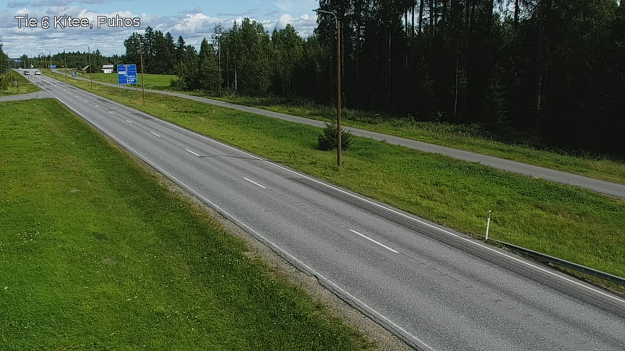 Kelikamerat Kuva Tie 6 Kitee, Puhos, Kitee, Pohjois-Karjala