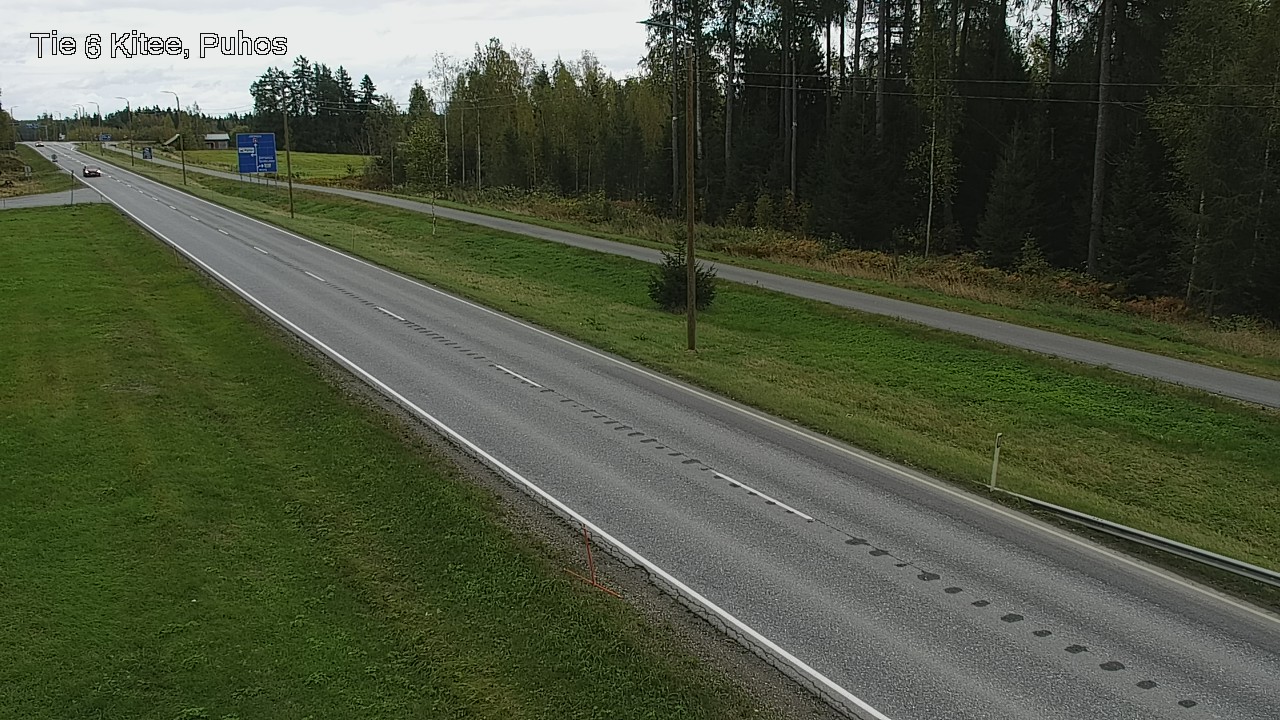 Kelikamerat Kuva Tie 6 Kitee, Puhos, Kitee, Pohjois-Karjala