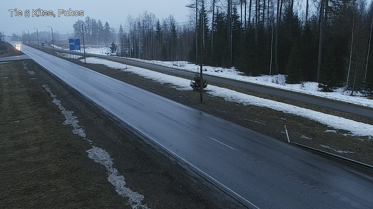 Kelikamerat Kuva Tie 6 Kitee, Puhos, Kitee, Pohjois-Karjala