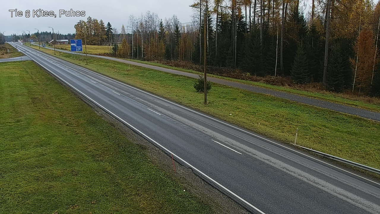 Kelikamerat Kuva Tie 6 Kitee, Puhos, Kitee, Pohjois-Karjala