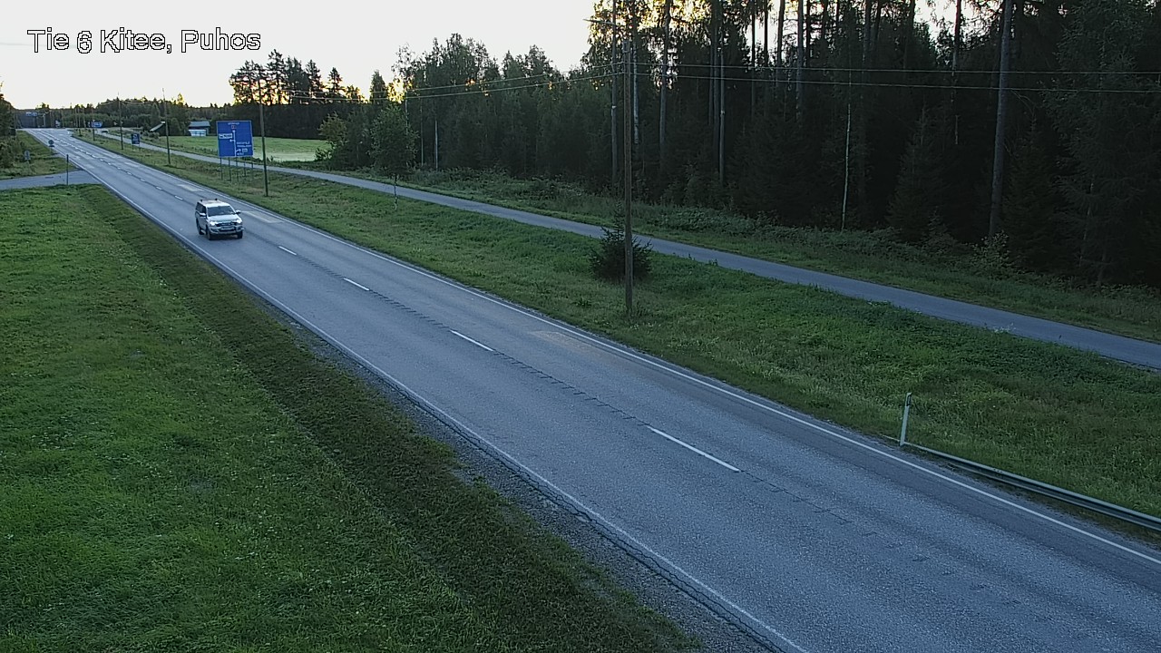 Kelikamerat Kuva Tie 6 Kitee, Puhos, Kitee, Pohjois-Karjala