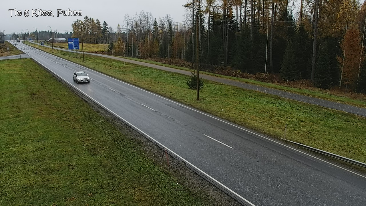 Kelikamerat Kuva Tie 6 Kitee, Puhos, Kitee, Pohjois-Karjala