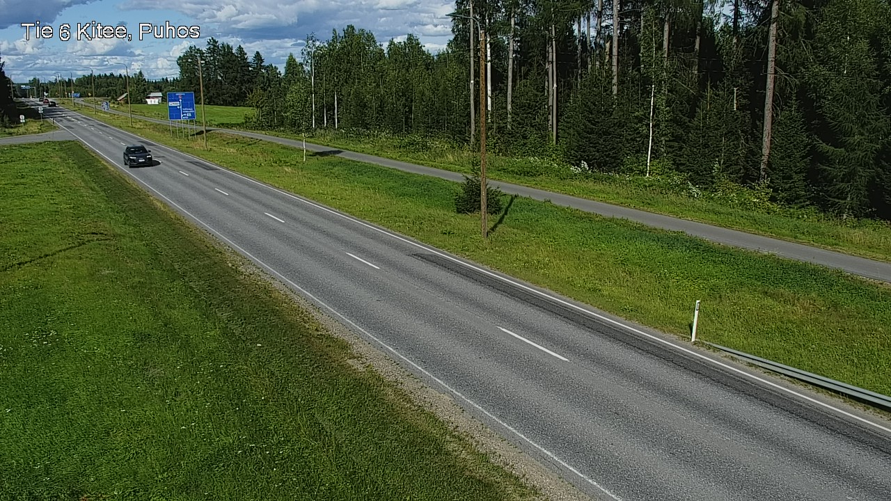 Kelikamerat Kuva Tie 6 Kitee, Puhos, Kitee, Pohjois-Karjala